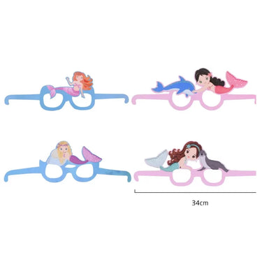 Conjunto Fascinante de 4 Óculos de Sereia para Festas